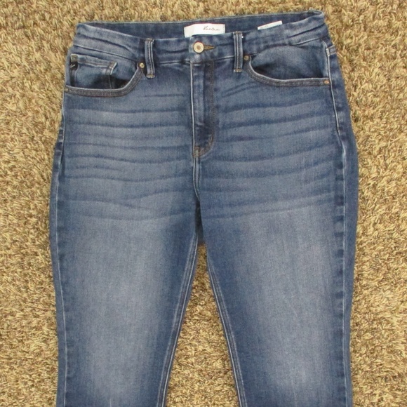 Kancan Jeans Women's 30 Dark Wash‎ Eliza High Rise Ankle Skinny Stretch Denim - Picture 3 of 7